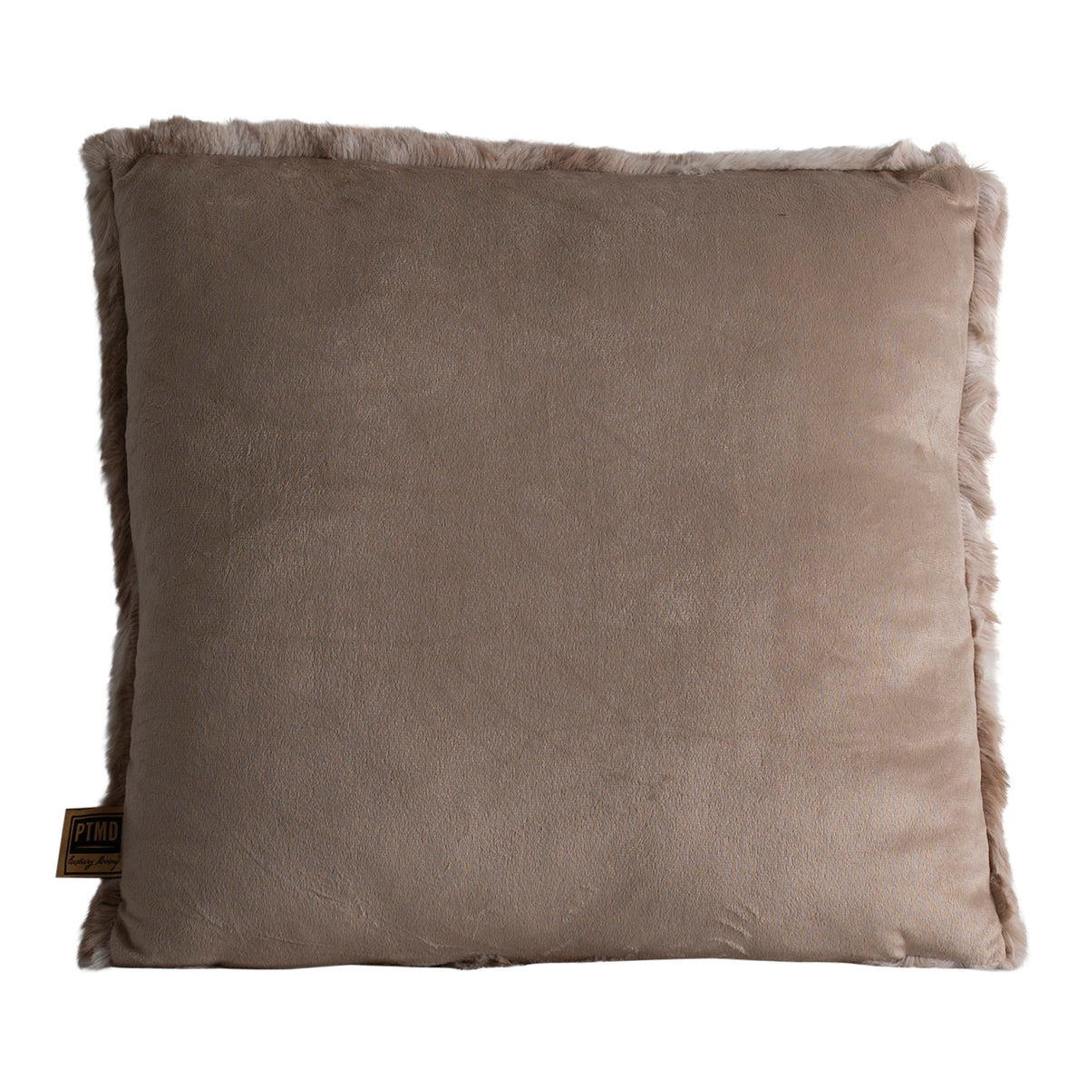 Cuscino Linden Beige Velluto 45x45cm PTMD