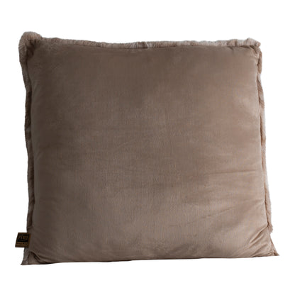 Cuscino Linde in velluto beige 60x60 cm PTMD
