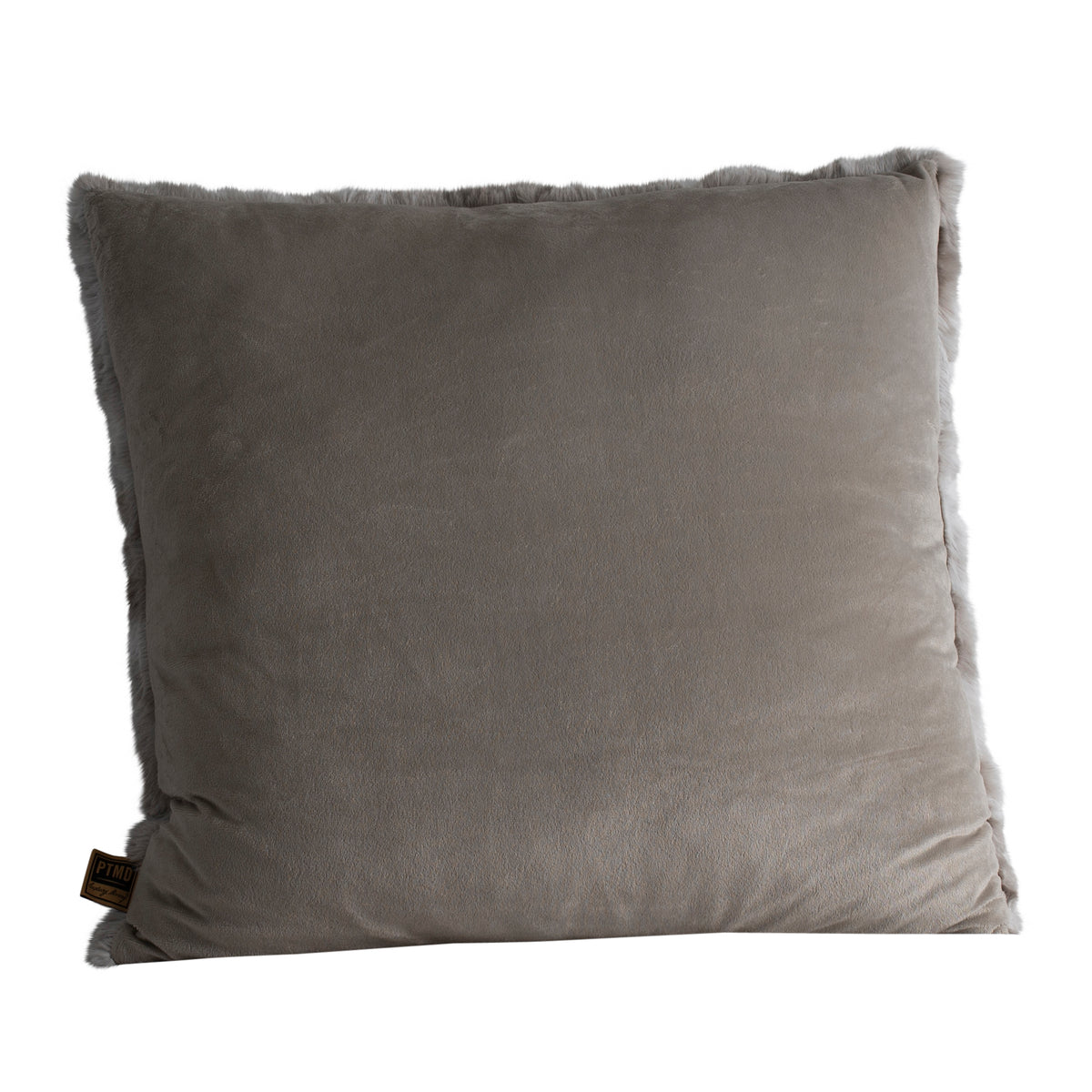 Cuscino Linden Grigio Velluto 60x60cm PTMD
