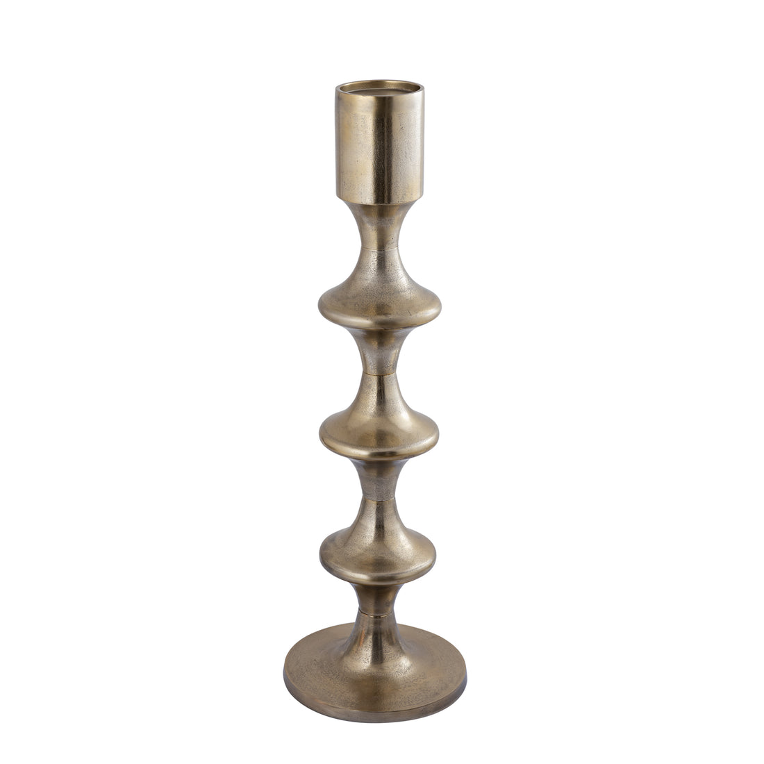 Taika Gold alu rotondo Candelabro tabs H92cm PTMD