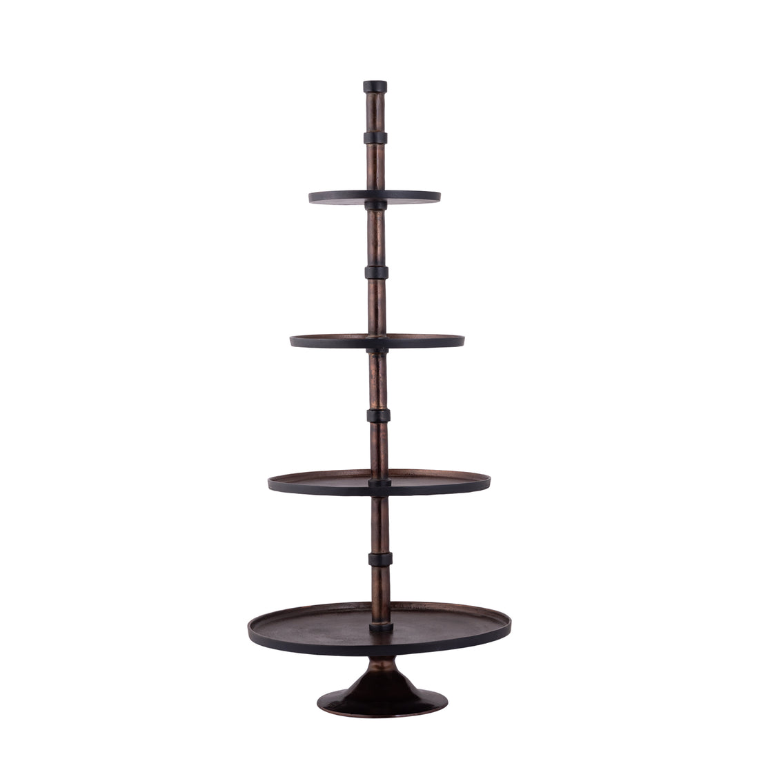 Etagere Glinda Copper Alu Rotondo L PTMD