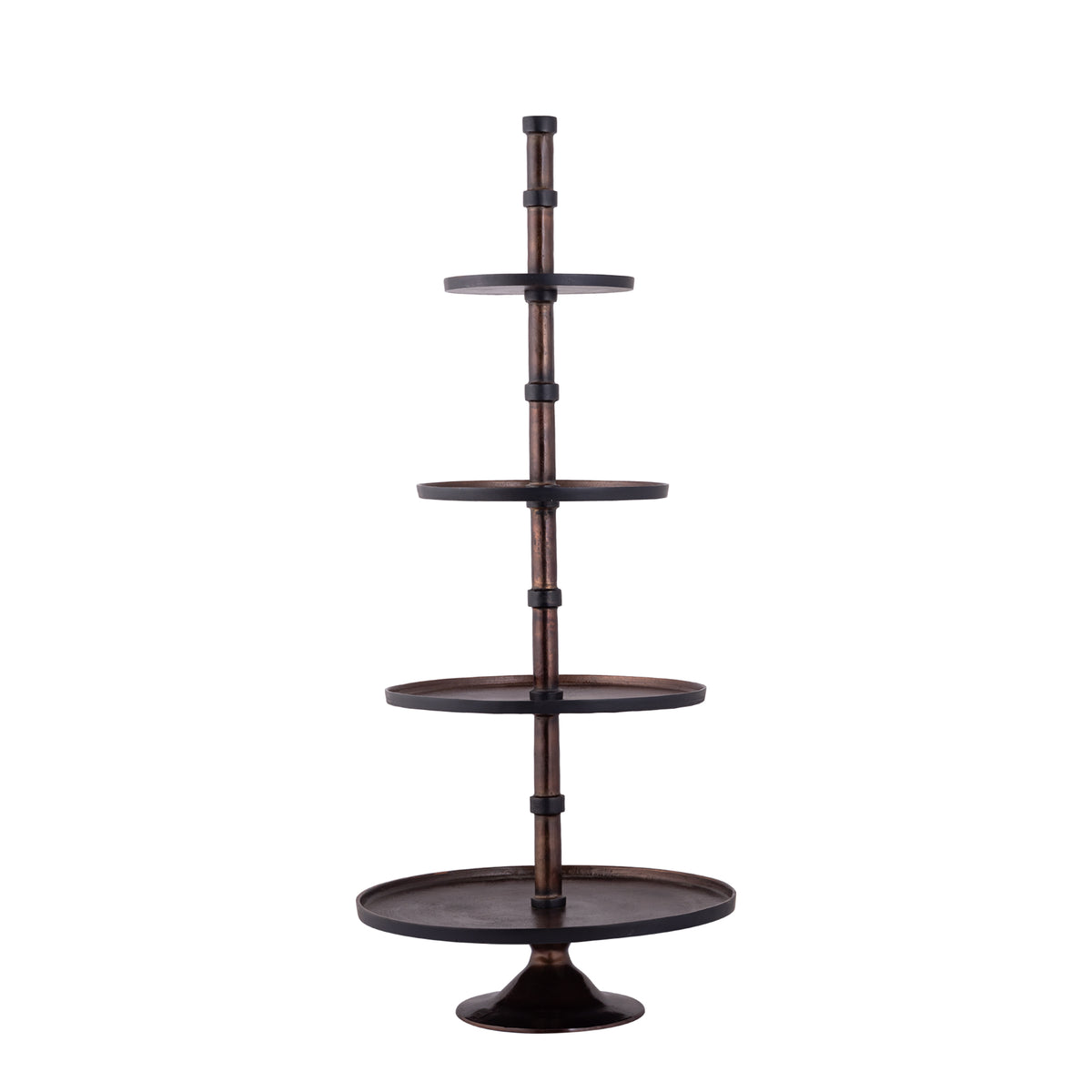 Etagere Glinda Copper Alu Rotondo L PTMD
