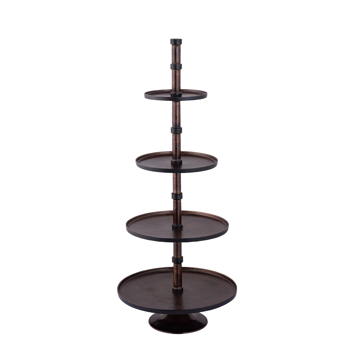 Etagere Glinda Copper Alu Rotondo L PTMD