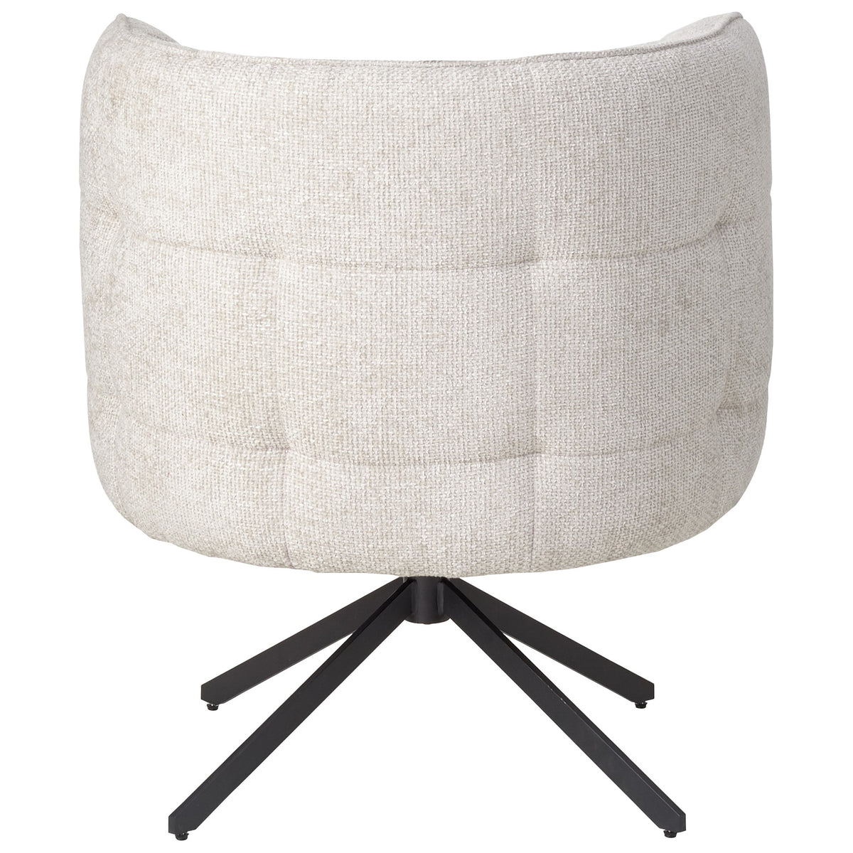 Sedia da pranzo Odin Cream legacy 15 nero tortora gambe PTMD