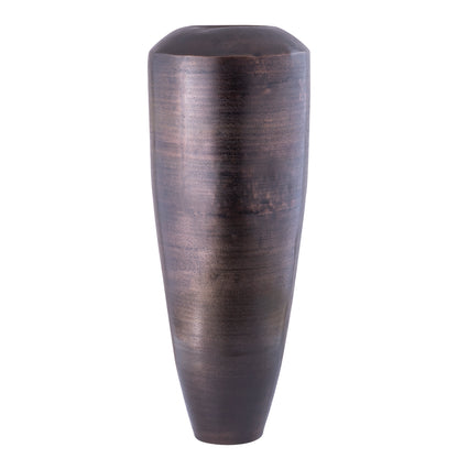 Micheal Vaso Alto Rotondo in Alluminio Color Rame PTMD
