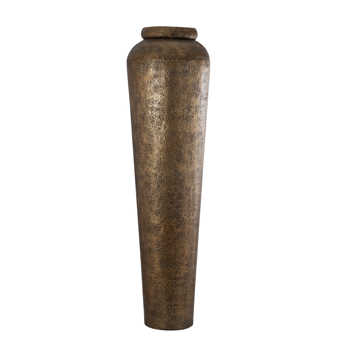 Vaso Zavir - 50x50x173 cm - Alluminio - Oro PTMD