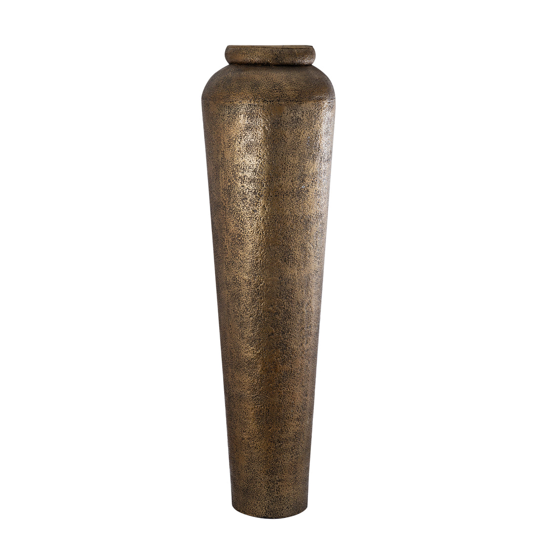 Vaso Zavir - 50x50x173 cm - Alluminio - Oro PTMD