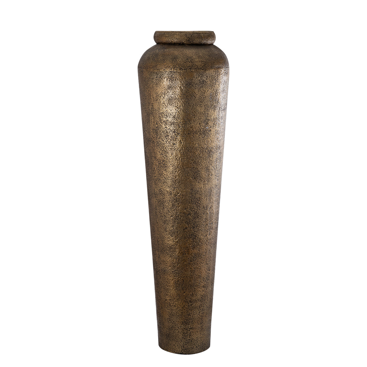Vaso Zavir - 50x50x173 cm - Alluminio - Oro PTMD