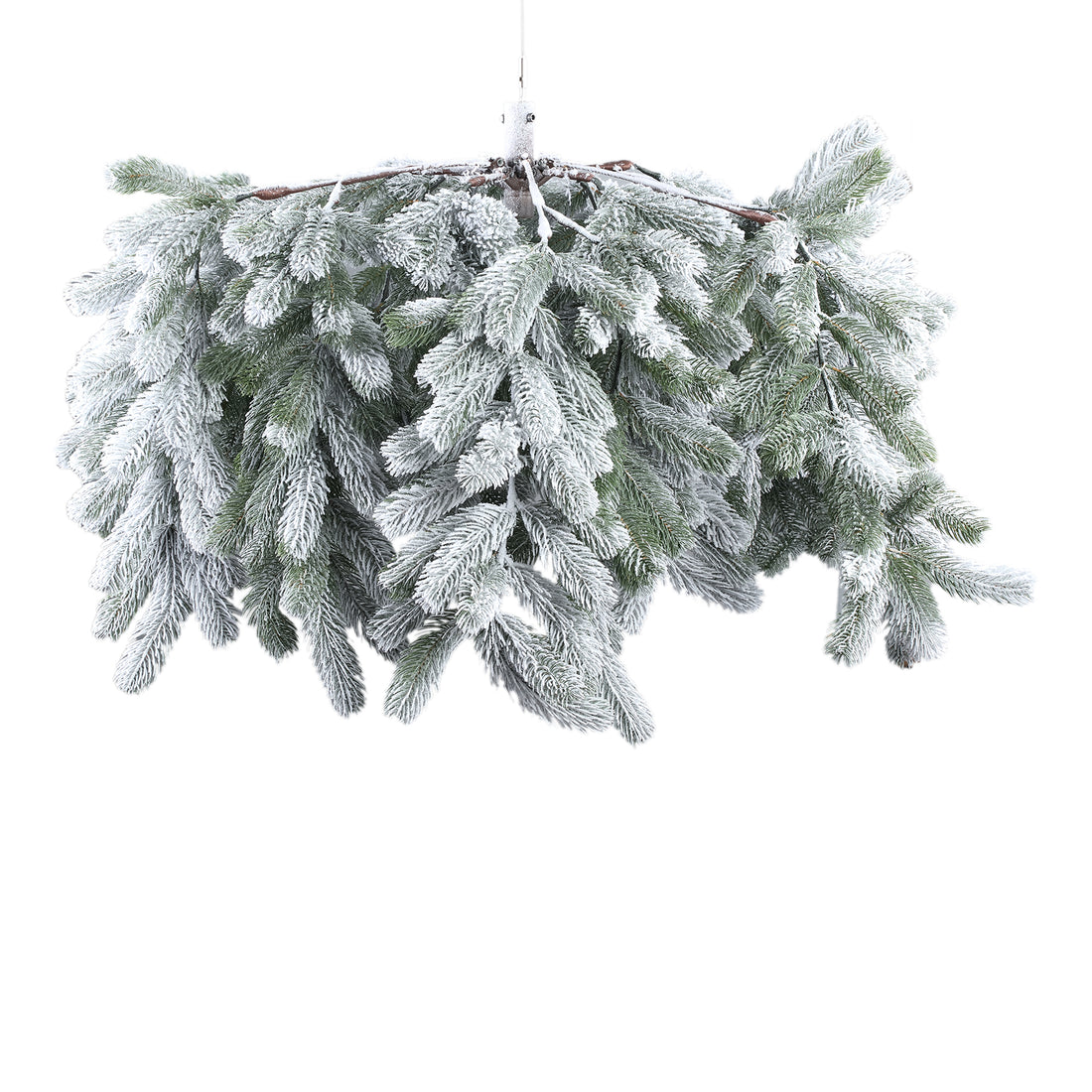 Decorazione natalizia Rosamond - 100x100x50 cm - PVC - Bianco PTMD