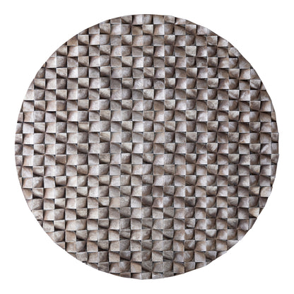 Pannello da parete Zoaya Bronze 3D Rotondo Large Ø120cm PTMD