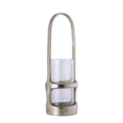 Lanterne Rahana L - 15x15x49 cm - Alluminio - Oro PTMD