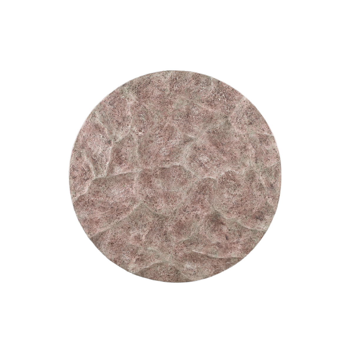 Pannello da parete Rafet L - Ø80cm - Cemento - Grigio PTMD