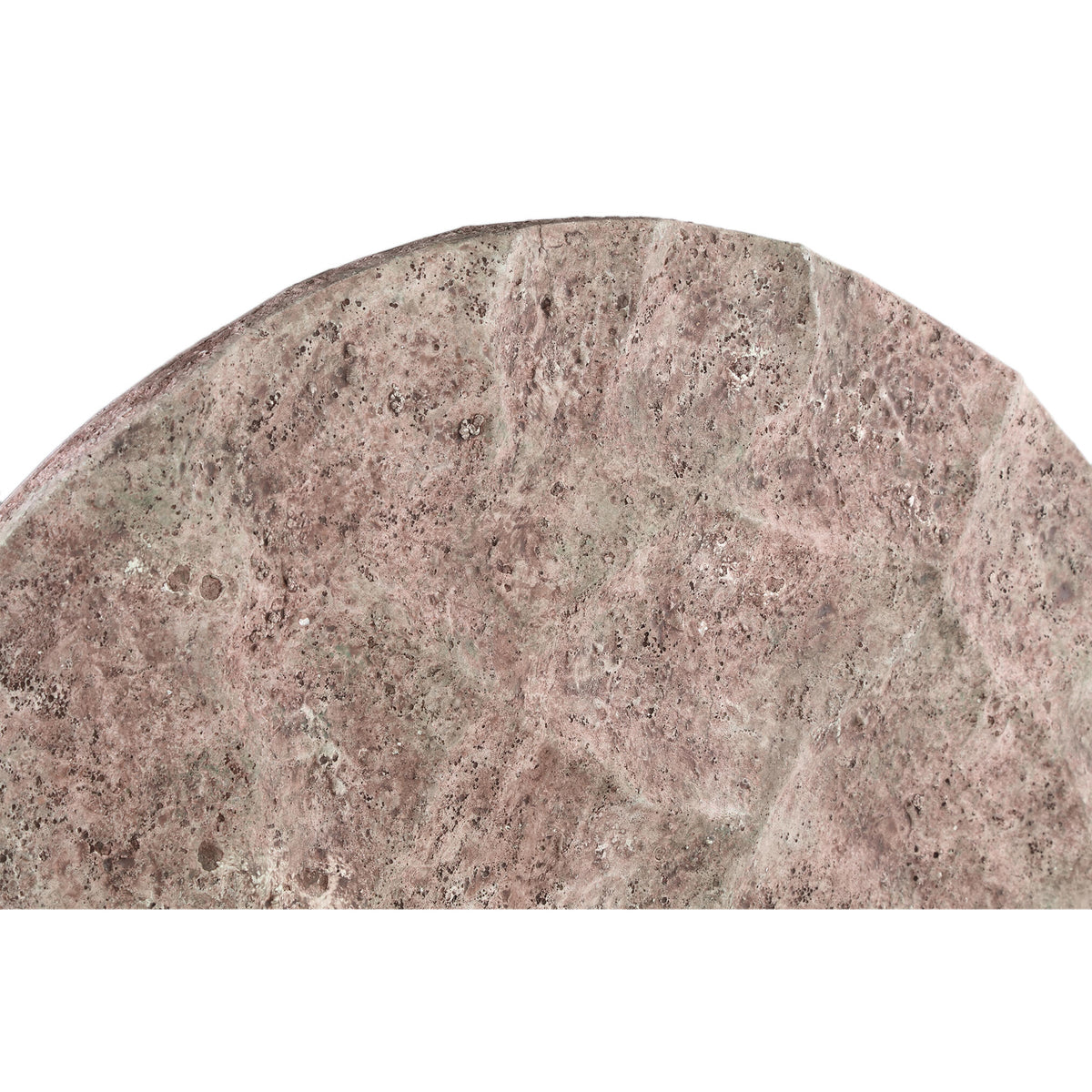 Pannello da parete Rafet L - Ø80cm - Cemento - Grigio PTMD