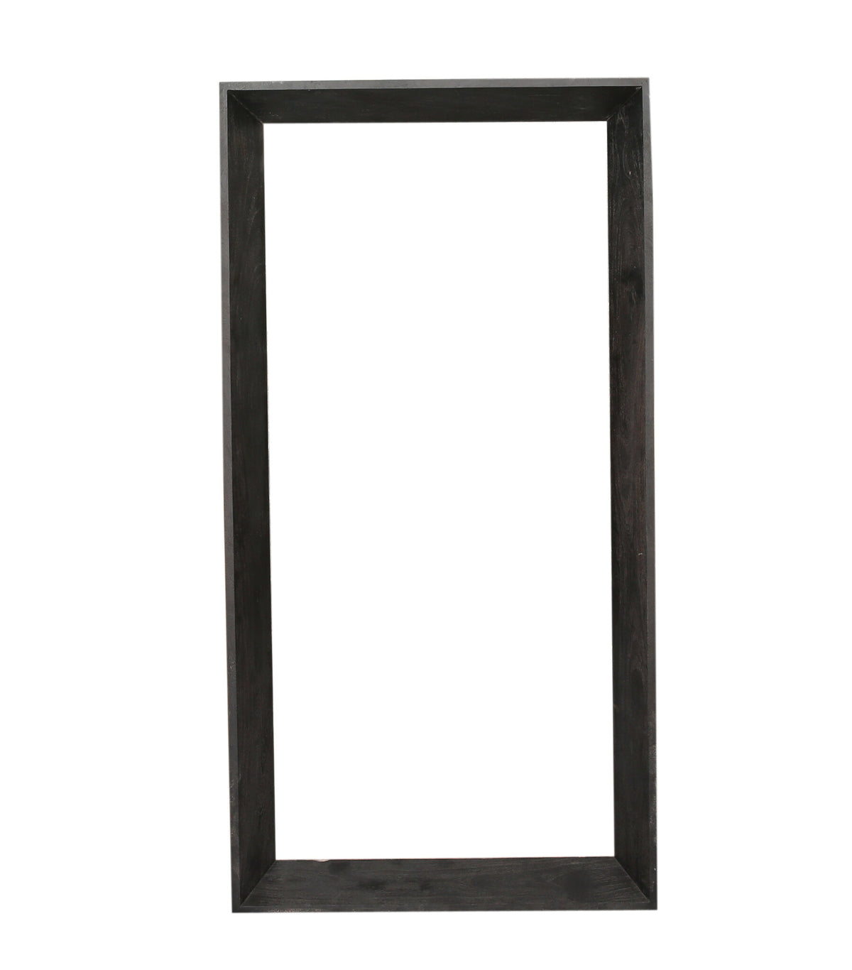 Kyro Specchio rettangolare grande in legno di acacia nero PTMD