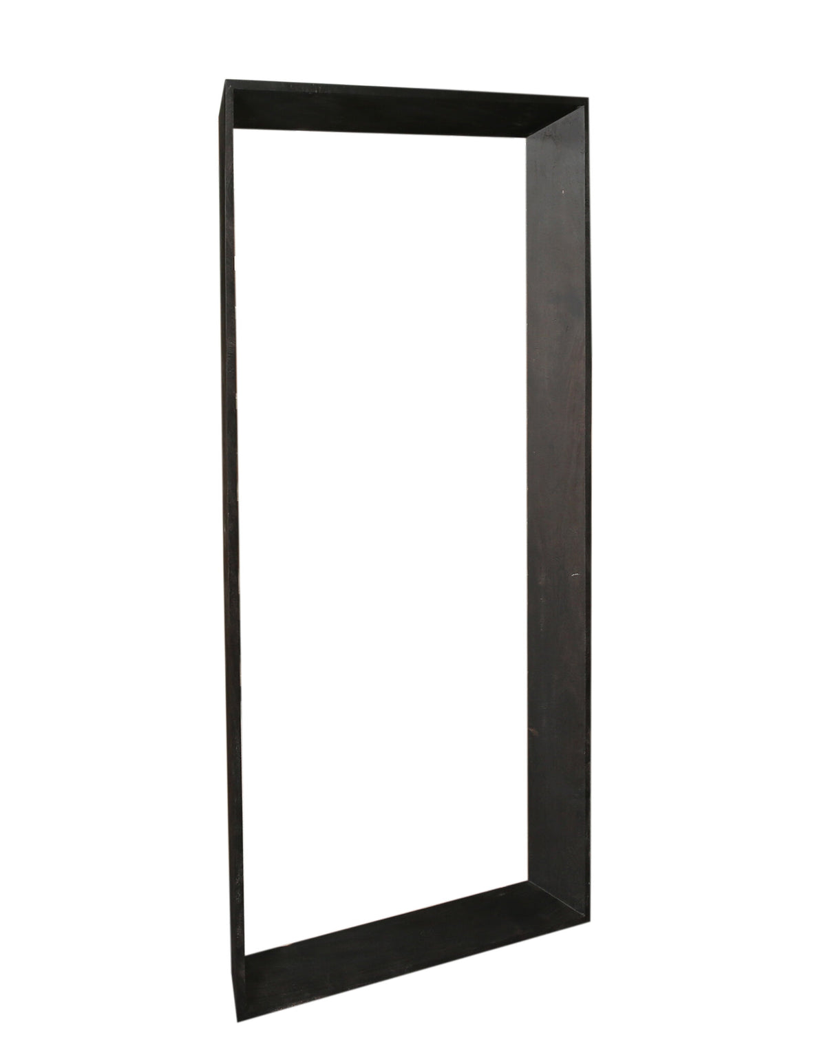 Kyro Specchio rettangolare grande in legno di acacia nero PTMD
