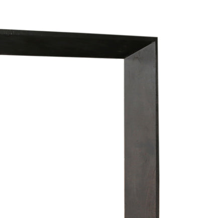 Kyro Specchio rettangolare grande in legno di acacia nero PTMD