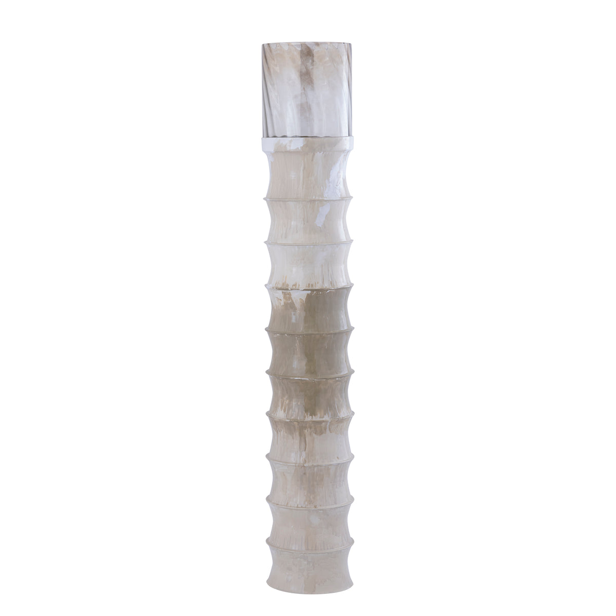 Lanterne a vento Kaylyne Smalto Crema Large PTMD
