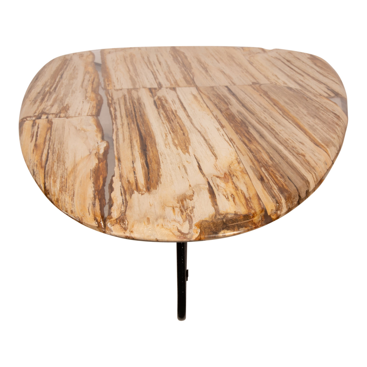 Tavolino Deeba in legno pietrificato 130 PTMD