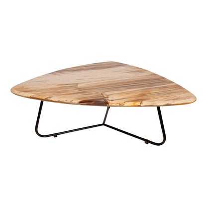 Tavolino Deeba in legno pietrificato 95 PTMD