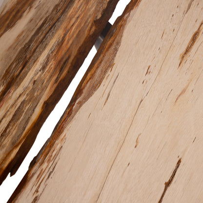 Tavolino Deeba in legno pietrificato 95 PTMD