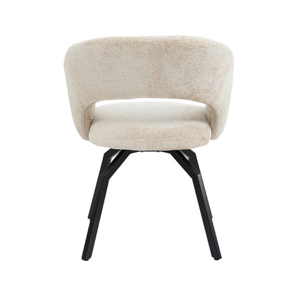 Sedia da pranzo Aranea beige Symphony 3 PTMD
