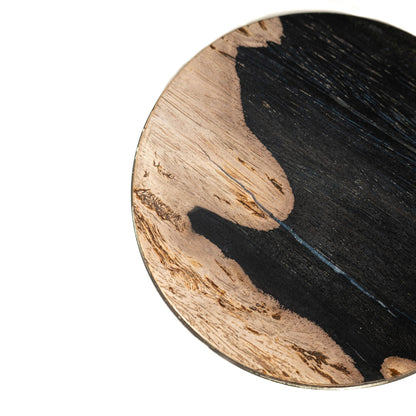 Mody Tavolino in Legno Fossile Nero PTMD