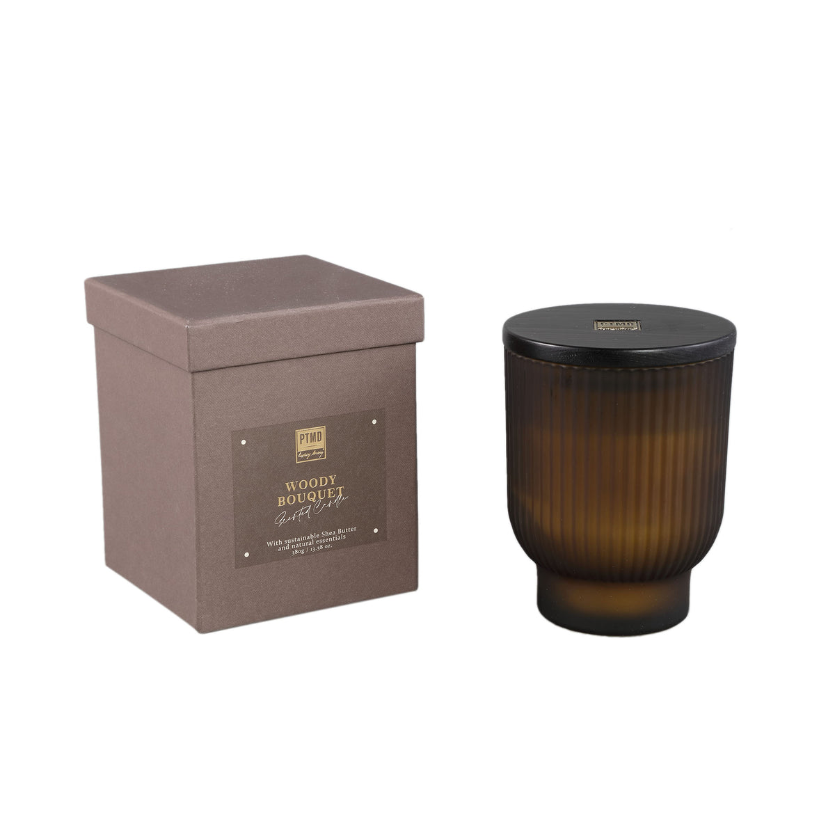 New Elements Woody Bouquet Candela profumata 380g L PTMD