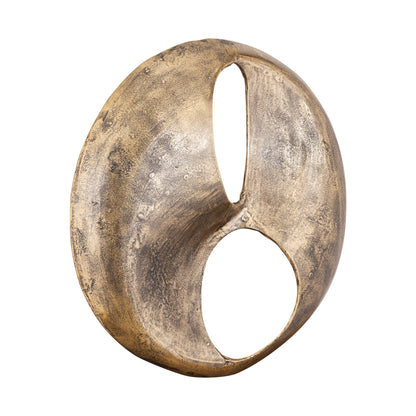 Pannello da parete Deuie L - 70x10x70 cm - Alluminio - Ottone PTMD
