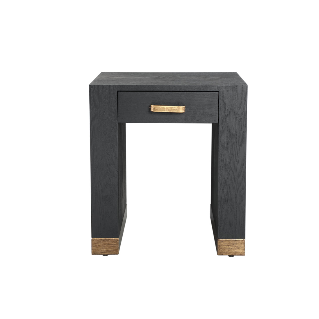 Comodino Tiess in legno con 1 cassetto PTMD