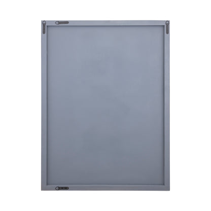 Pannello da parete Reddie Wavvy marrone lucido medio 90x120 cm PTMD