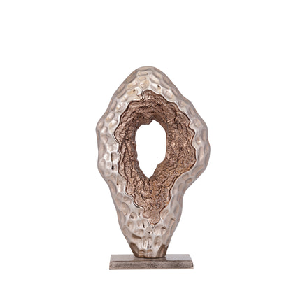 Coolan Statua in Alluminio Fuso Ovale S PTMD