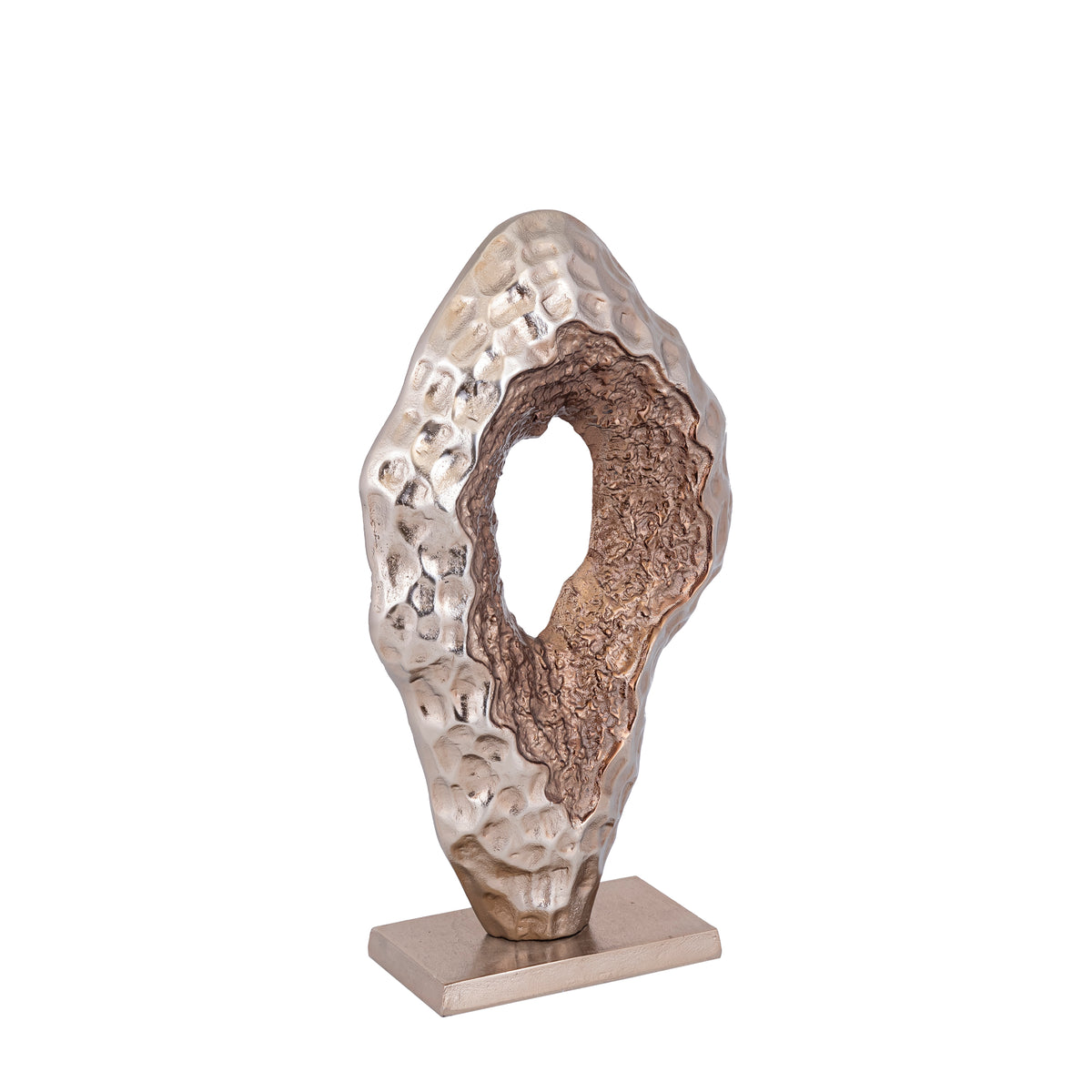 Coolan Statua in Alluminio Fuso Ovale S PTMD