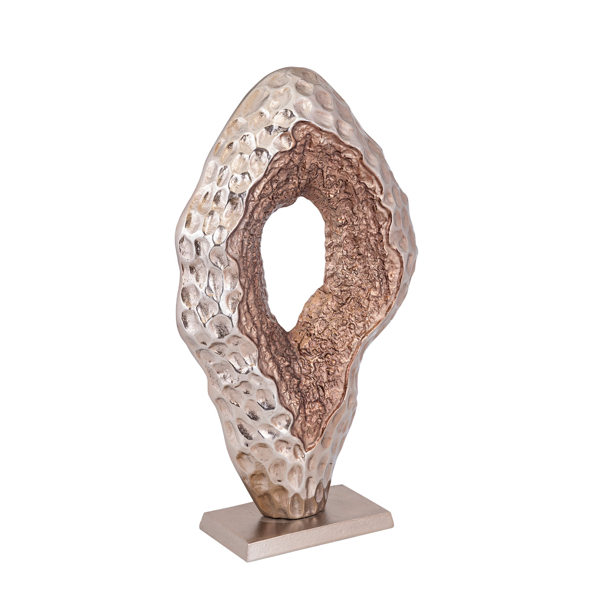 Coolan Statua in Alluminio Fuso Ovale L PTMD