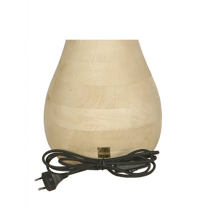 Lampada da tavolo Peake Legno di mango naturale Small PTMD