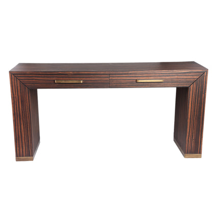 Tavolino / Scrivania Tiess Legno 2 Cassetti PTMD