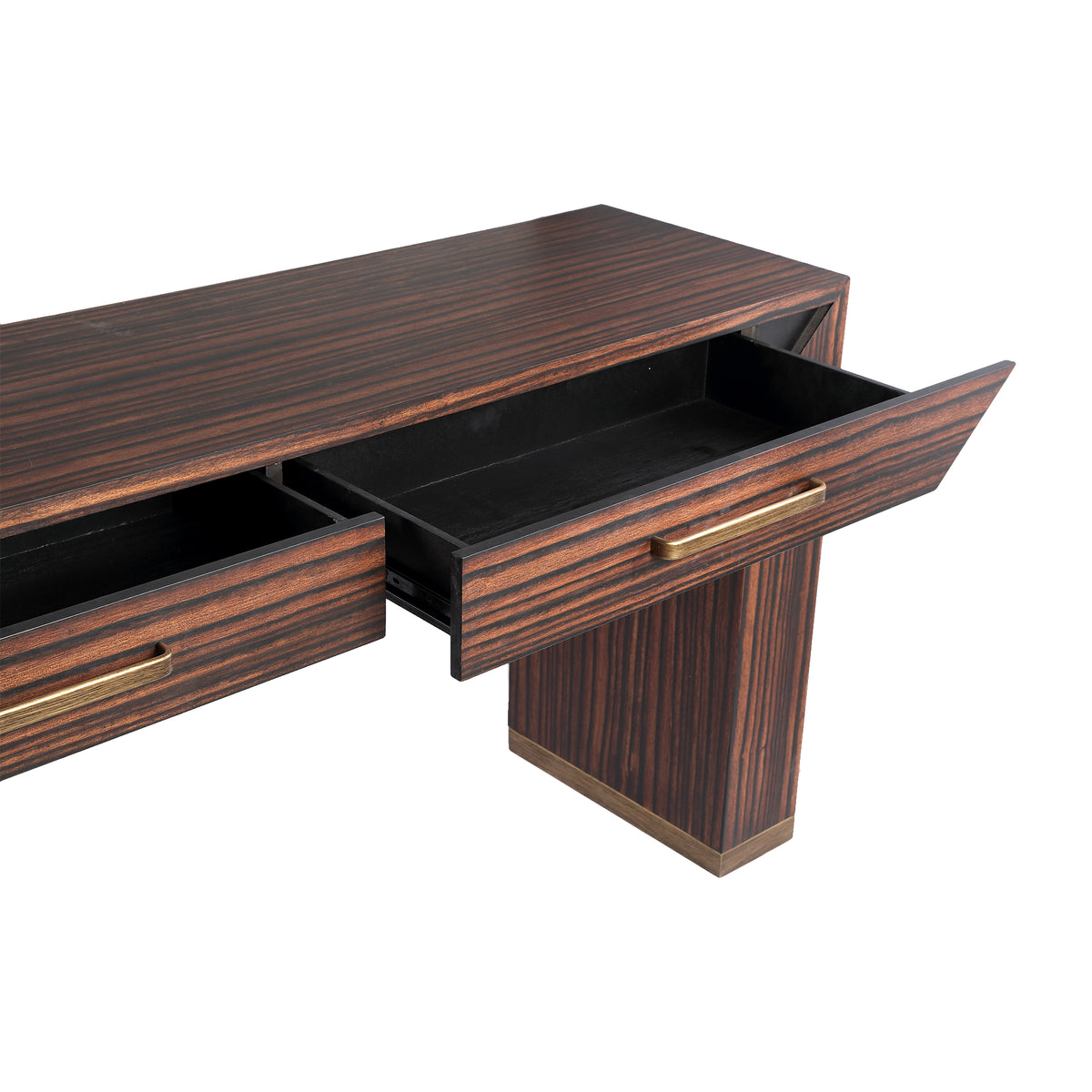 Tavolino / Scrivania Tiess Legno 2 Cassetti PTMD