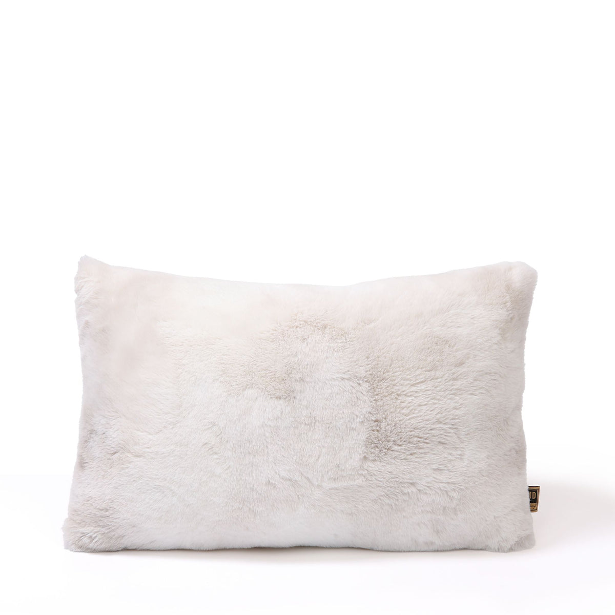 Cuscino Linde in velluto bianco sporco 60x40 cm PTMD