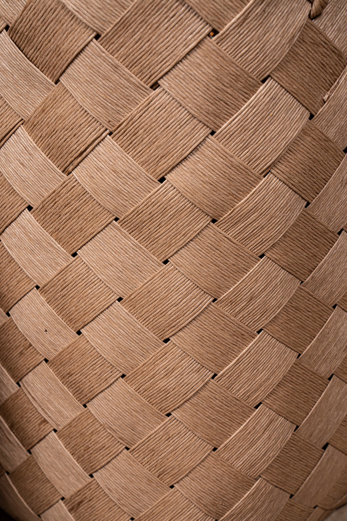 Manico per cesto rotondo in carta intrecciata naturale Clarke SV3 PTMD