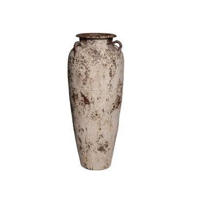 Vaso Robena Ceramica Crema Antico Vintage Grande PTMD