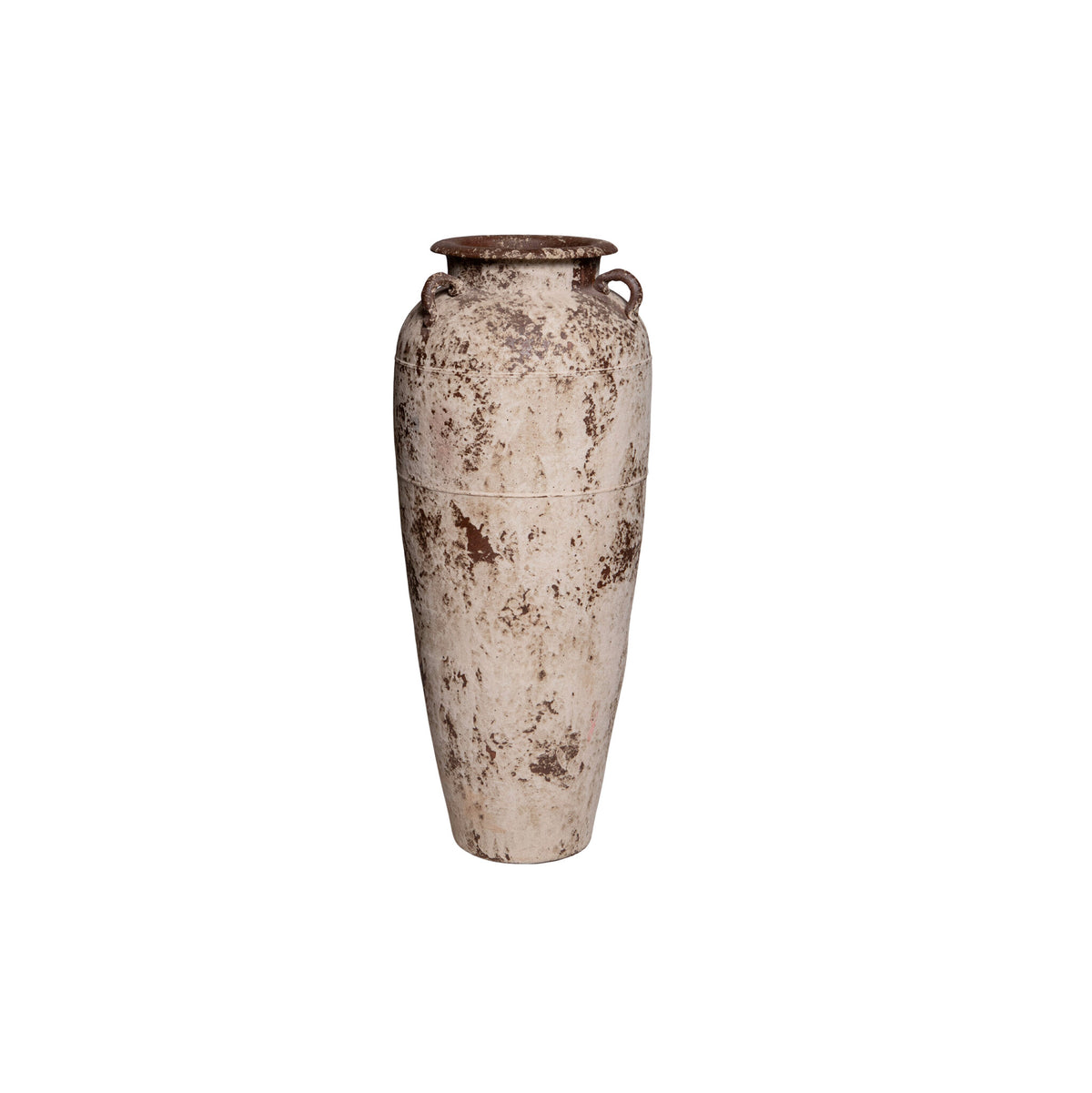 Vaso Robena Ceramica Crema Antico Vintage Medio PTMD
