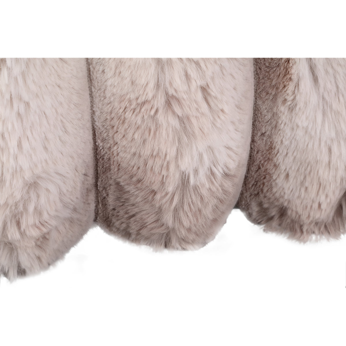 Cuscino Divvo Beige a coste larghe rettangolare PTMD