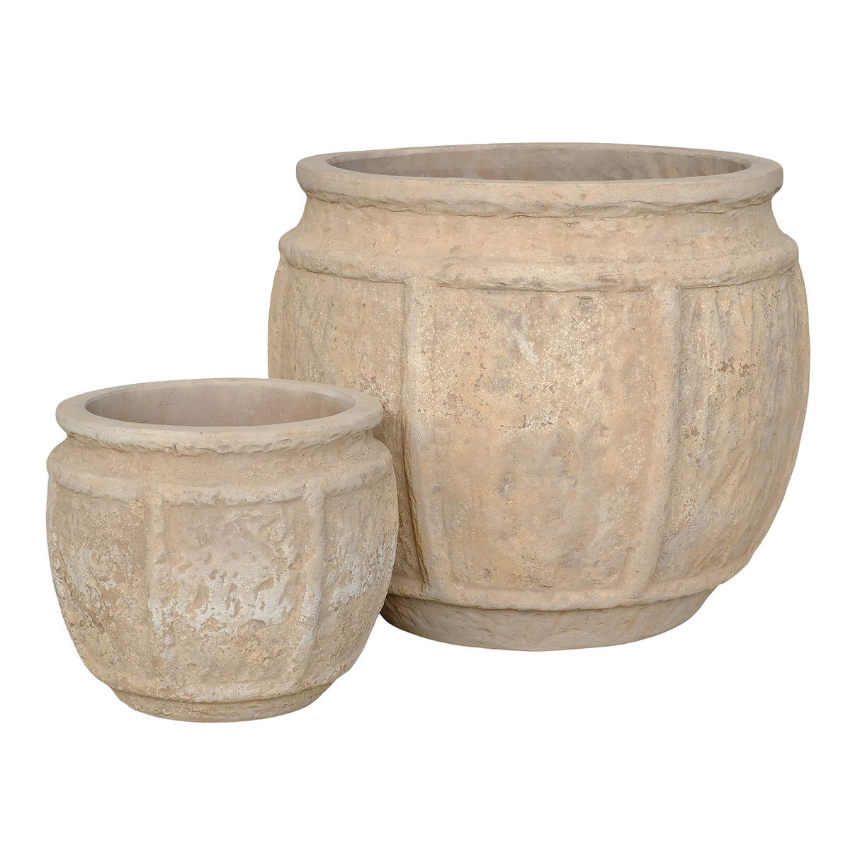 Set di 2 vasi da fiori in terracotta Kendra PTMD