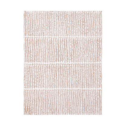 Pannello da parete Seline Bianco MDF Ondulato Piccolo PTMD
