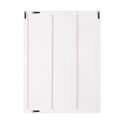 Pannello da parete Seline Bianco MDF Ondulato Piccolo PTMD