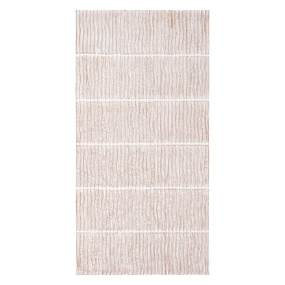 Pannello da parete Seline Bianco MDF Ondulato Grande PTMD