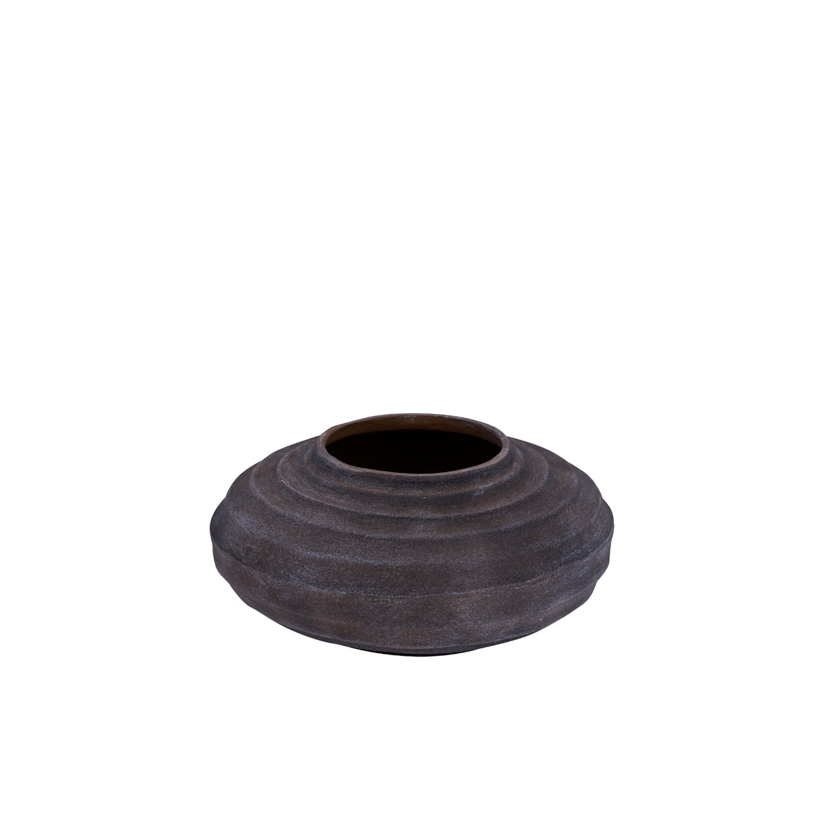 Kody Brown Stone Wash vaso a coste in alluminio fuso S PTMD