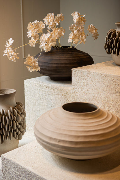 Kody Brown Stone Wash vaso a coste in alluminio pressofuso M PTMD
