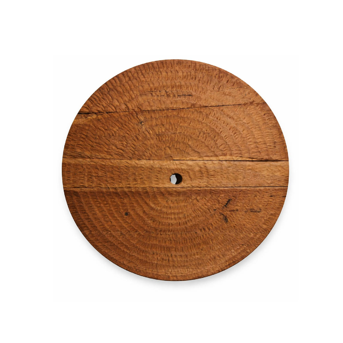 Pannello da parete Roch in teak naturale grezzo rotondo L PTMD