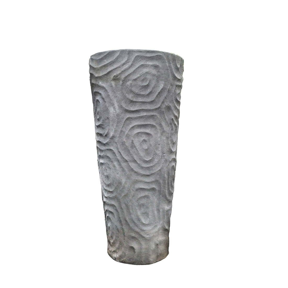 Beth Grey cemento vaso estremamente grande motivo organico M PTMD