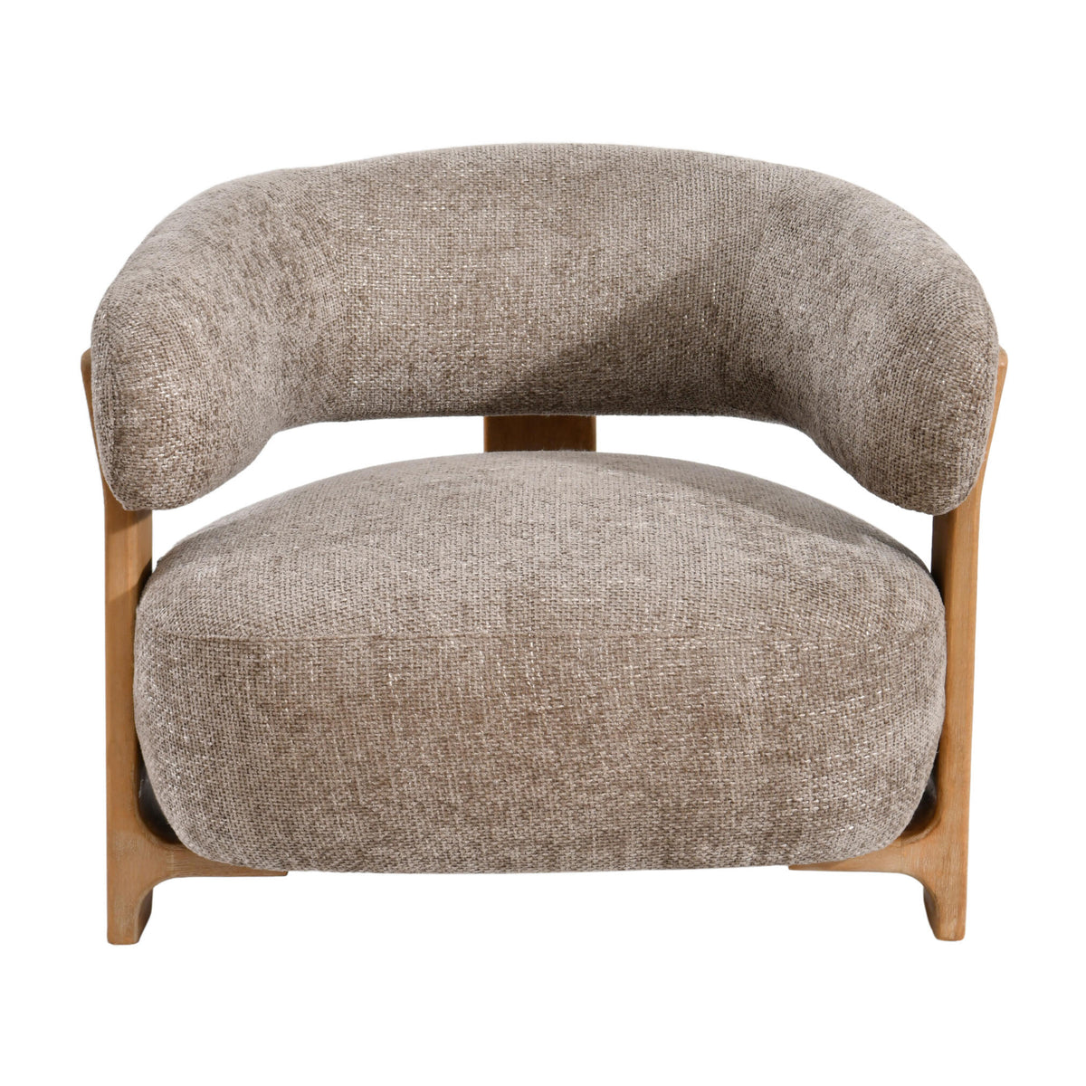 Poltrona Mire Taupe Legacy 3 Mink Legno di caucciù PTMD